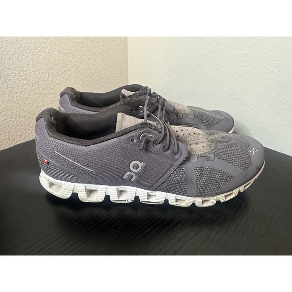 Once We Were Warriors Shoes - On Cloud 5 Shark Pebble Athletic Trail Running Shoes Sneakers Womens Size 8.5 US